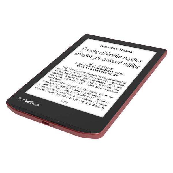 Pocketbook 634 Verse Pro Passion Red, piros Pocketbook 634 Verse Pro Passion Red, piros