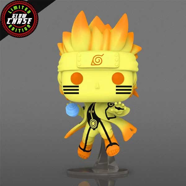 POP! Animation: Naruto Uzumaki Kurama Link Mode (Naruto) Special Kiadás CHASE (Glows in The Dark)