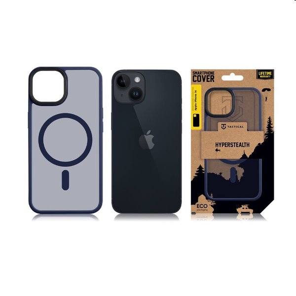 Tactical MagForce Hyperstealth tok Apple iPhone 14 számára, kék Tactical MagForce Hyperstealth tok Apple iPhone 14 számára, kék