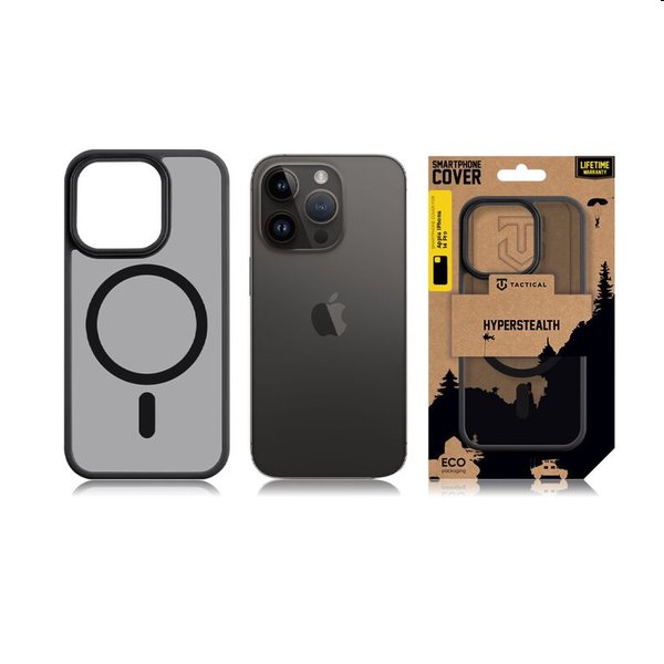 Tactical MagForce Hyperstealth tok Apple iPhone 14 Pro Max számára, fekete Tactical MagForce Hyperstealth tok Apple iPhone 14 Pro Max számára, fekete