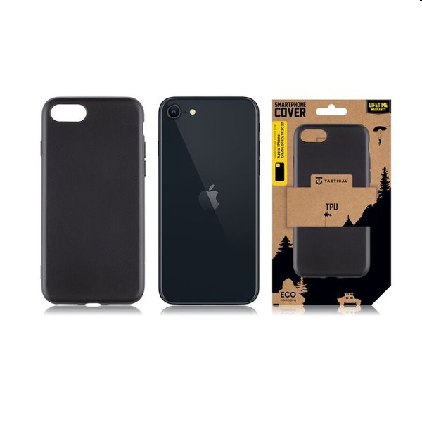 Tactical TPU tok Apple iPhone 7/8/SE2020/SE2022 számára, fekete