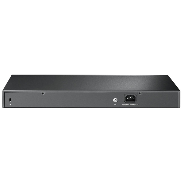 tp-link TL-SF1016, 16 portos Rack Switch, 16x 10/100M RJ45 port, 1U 19" rack szerelés, acél ház