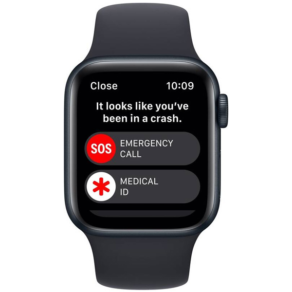 Apple Watch SE 2 44mm Cellular + GPS, Midnight szürke
