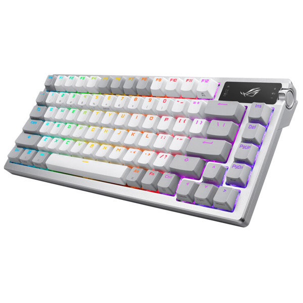 ASUS ROG Azoth Gaming Custom Keyboard (ROG NX Snow) US, white
