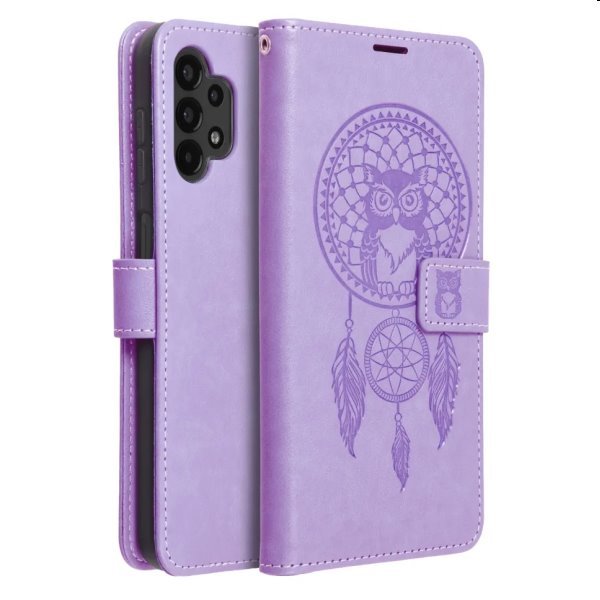 MEZZO Book tok dreamcatcher Xiaomi Redmi Note 12S számára, lila MEZZO Book tok dreamcatcher Xiaomi Redmi Note 12S számára, lila