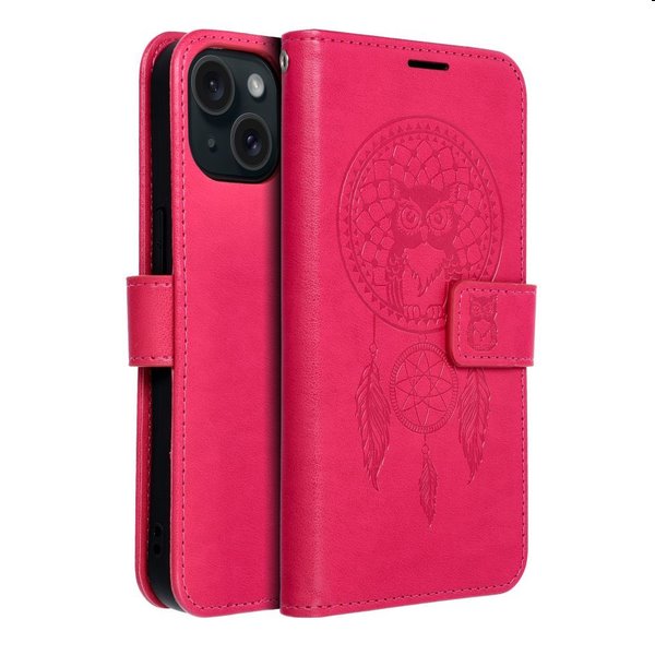MEZZO Book tok dreamcatcher Xiaomi Redmi Note 12S számára, magenta MEZZO Book tok dreamcatcher Xiaomi Redmi Note 12S számára, magenta
