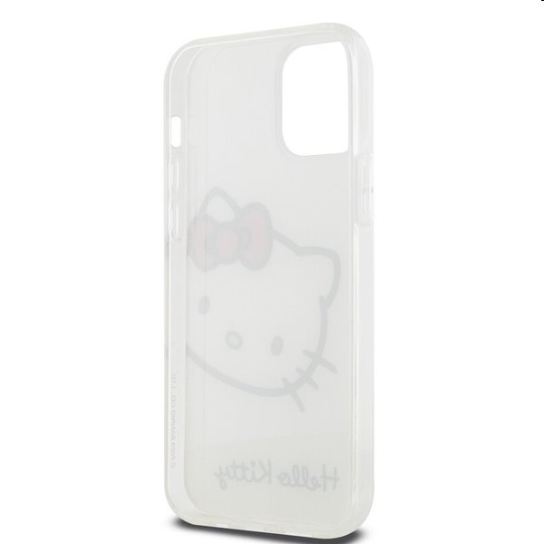 Hello Kitty IML Head Logo hátlapi tok Apple iPhone 12/12 Pro számára, fehér