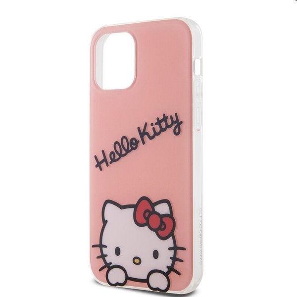 Hello Kitty IML Daydreaming Logo hátlapi tok Apple iPhone 12/12 Pro számára, rózsaszín Hello Kitty IML Daydreaming Logo hátlapi tok Apple iPhone 12/12 Pro számára, rózsaszín