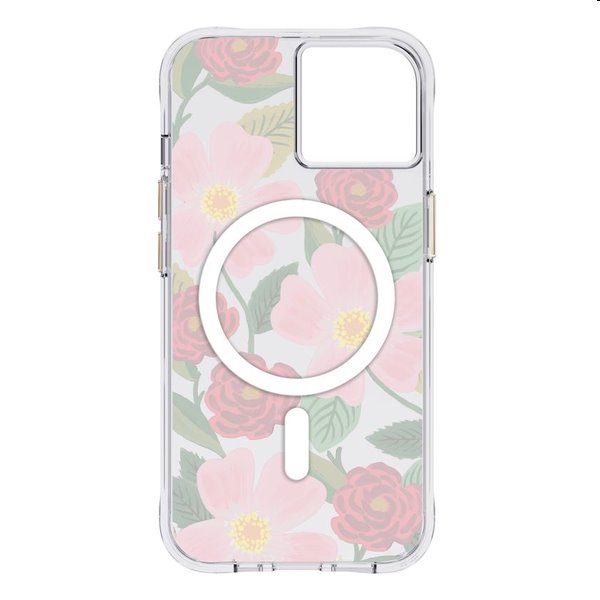 Case Mate Rifle Paper Rose Garden MagSafe Apple iPhone 14 Pro számára