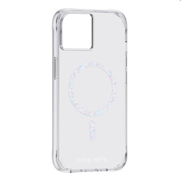 Case Mate Twinkle Diamond MagSafe Apple iPhone 14 számára, áttetsző