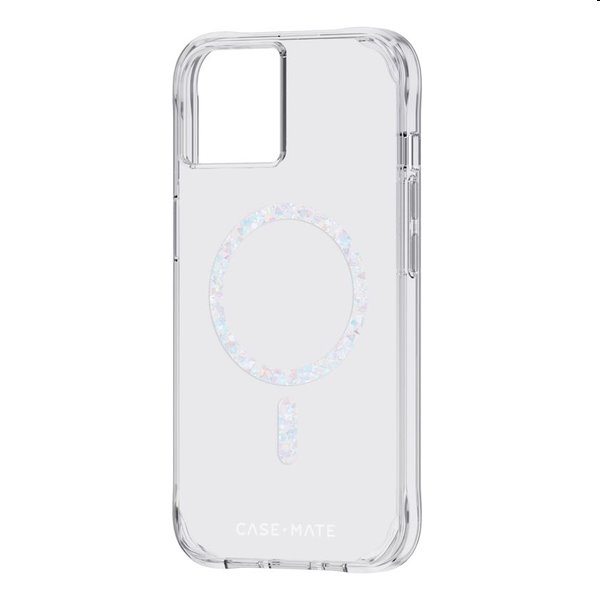 Case Mate Twinkle Diamond MagSafe Apple iPhone 14 számára, áttetsző