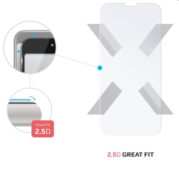 FIXED Edzett védőüveg Samsung Galaxy S23 FE számára FIXED Edzett védőüveg Samsung Galaxy S23 FE számára