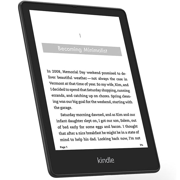 Amazon Kindle Paperwhite 5 2021, SIGNATURE EDITION, 6,8" 32GB, QI töltés, BLACK, reklámok nélkül Amazon Kindle Paperwhite 5 2021, SIGNATURE EDITION, 6,8" 32GB, QI töltés, BLACK, reklámok nélkül