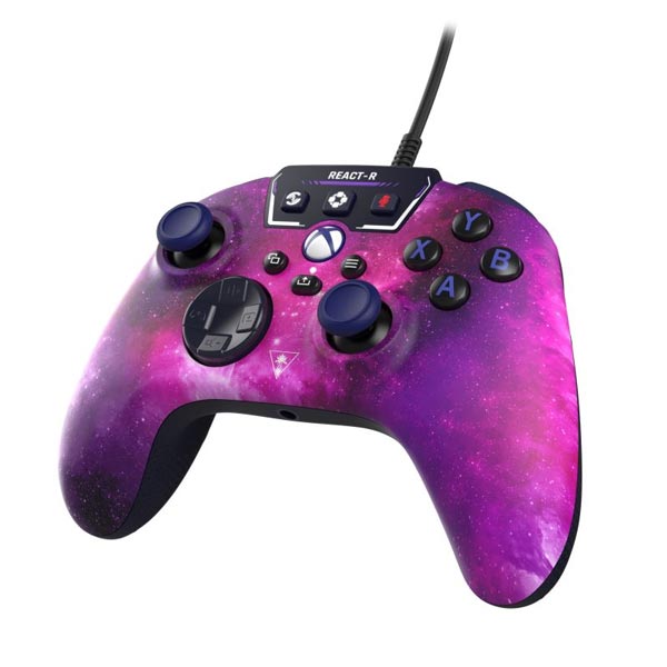 Játékvezérlő Turtle Beach REACT-R Gamepad Nebula, lila