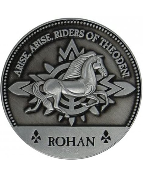 Érme King of Rohan (Lord of The Rings) Limited Kiadás Érme King of Rohan (Lord of The Rings) Limited Kiadás