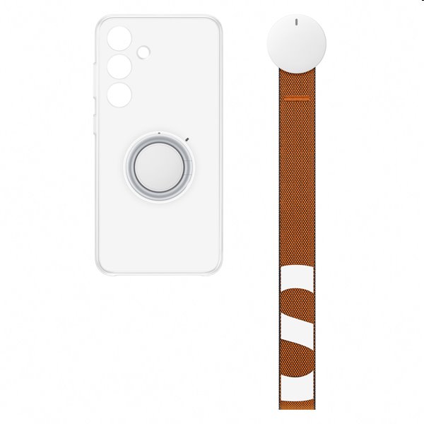 Clear Gadget tok Samsung Galaxy S24 számára, átlátszó (levehető fogantyúval) Clear Gadget tok Samsung Galaxy S24 számára, átlátszó (levehető fogantyúval)