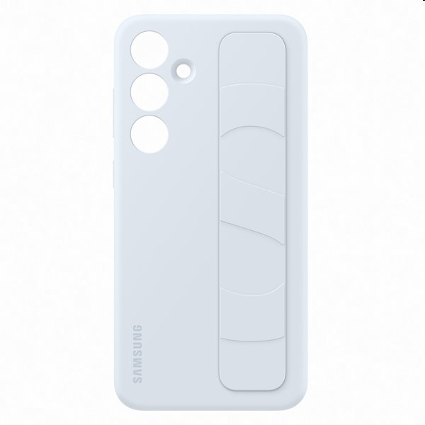 Silicone Grip Cover tok Samsung Galaxy S24 Plus számára, light blue Silicone Grip Cover tok Samsung Galaxy S24 Plus számára, light blue