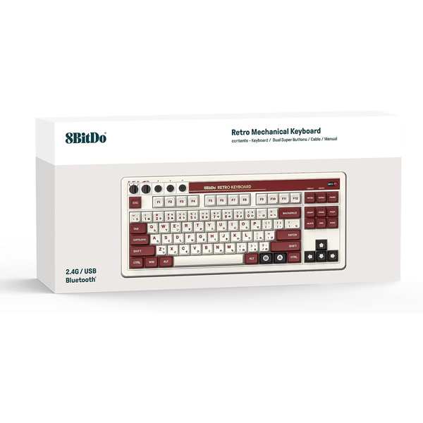 Retro Mechanikus billentyűzet 8BitDo, Fami