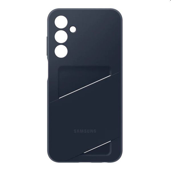 Card Slot Cover tok Samsung Galaxy A25 5G számára, kék fekete Card Slot Cover tok Samsung Galaxy A25 5G számára, kék fekete