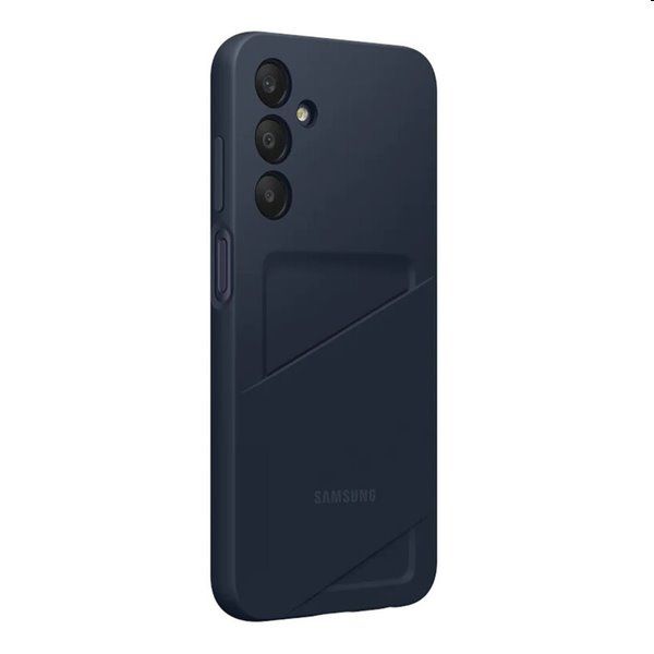 Card Slot Cover tok Samsung Galaxy A25 5G számára, kék fekete Card Slot Cover tok Samsung Galaxy A25 5G számára, kék fekete