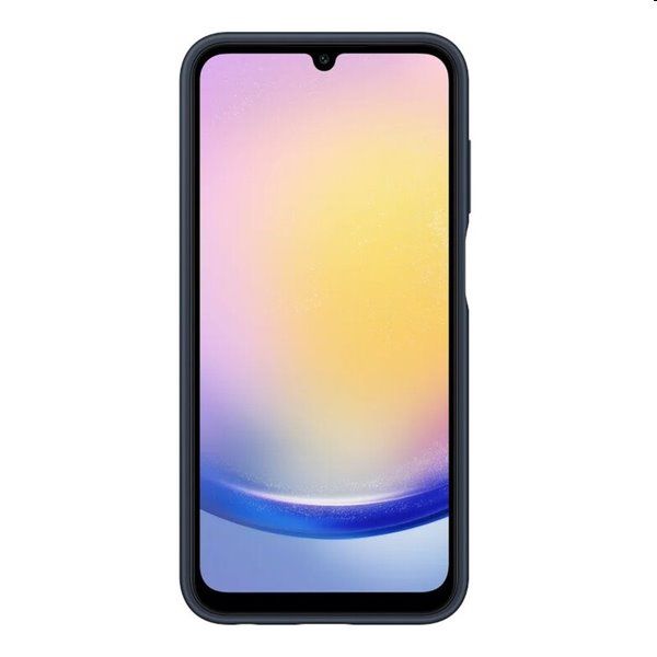 Card Slot Cover tok Samsung Galaxy A25 5G számára, kék fekete Card Slot Cover tok Samsung Galaxy A25 5G számára, kék fekete