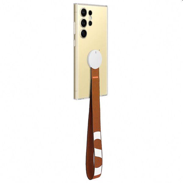 Clear Gadget tok Samsung Galaxy S24 Ultra számára, átlátszó (levehető fogantyúval)