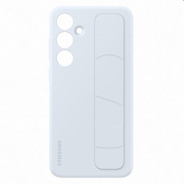 Silicone Grip Cover tok Samsung Galaxy S24 Plus számára, light blue Silicone Grip Cover tok Samsung Galaxy S24 Plus számára, light blue