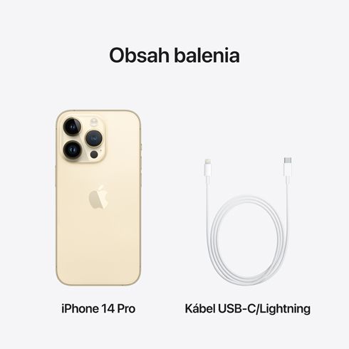 Apple iPhone 14 Pro 256GB, gold, B osztály - használt, 12 hónap garancia Apple iPhone 14 Pro 256GB, gold, B osztály - használt, 12 hónap garancia