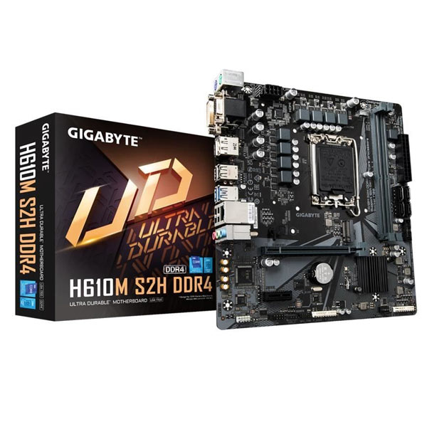 Gigabyte H610M S2H V3 DDR4 , Intel H610, LGA1700, 2xDDR4, mATX