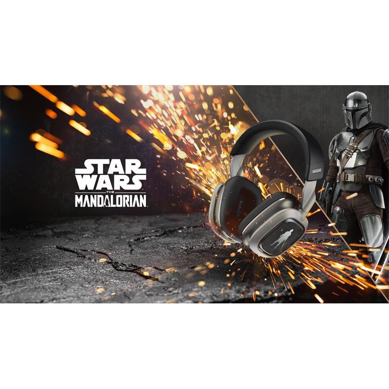 Logitech ASTRO A30 - vezeték nélküli gamer fejhallgató - Mandalorian Edition - PlayStation