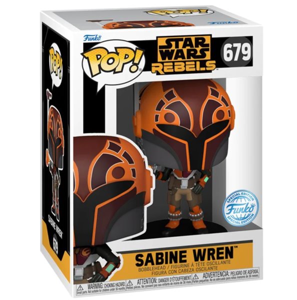 POP! Saine Wren (Star Wars) (Metallic) Special Kiadás