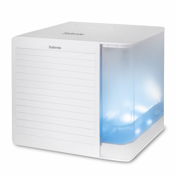 Salente IceCool, asztali léghűtő és ventilátor és párásító 3 az 1-ben, fehér