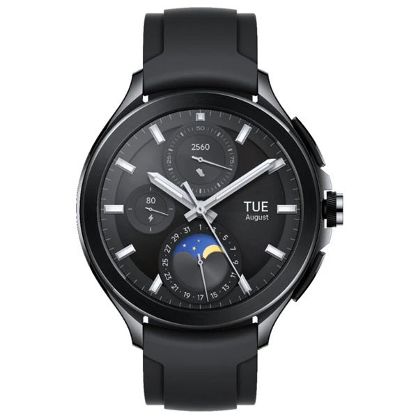Xiaomi Watch 2 Pro - 4G LTE Black Case/Black Fluororubber Strap