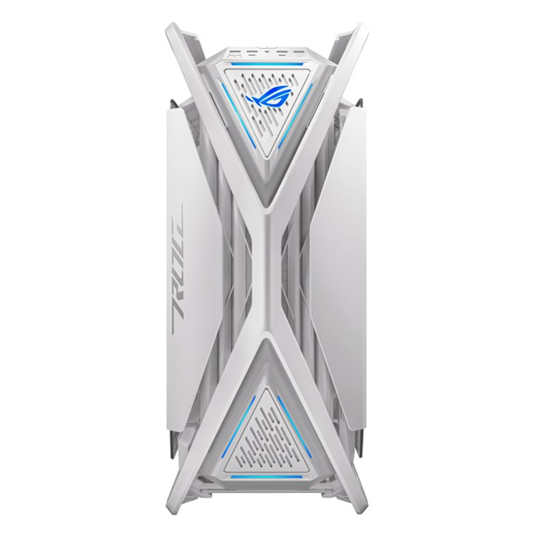 ASUS case ROG HYPERION (GR701) WHITE, Mid Tower, áttetsző oldallap, fehér