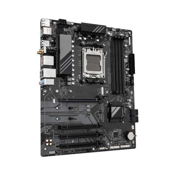 Gigabyte B650 UD AC alaplap, AMD B650, AM5, 4xDDR5, ATX