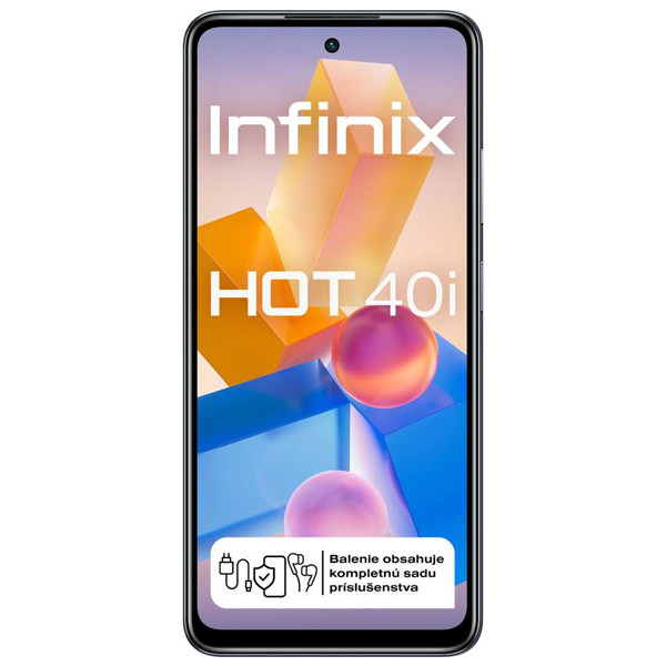 Infinix Hot 40i 4/128GB, starlit fekete