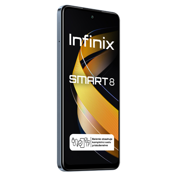 Infinix Smart 8 3/64GB, timber fekete