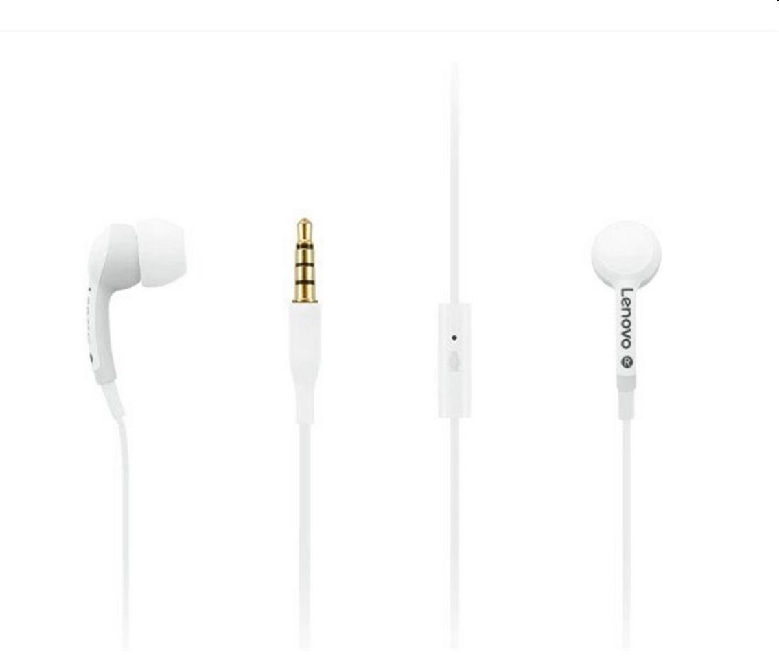 Lenovo 100 In-Ear, fülhallgató fehér