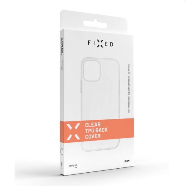 FIXED TPU Zselés tok Xiaomi Redmi Note 13 Pro/POCO M6 Pro számára, áttetsző