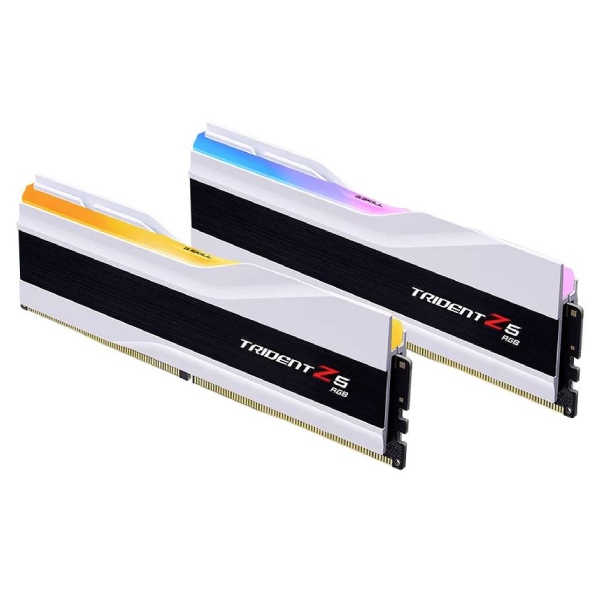 G.SKILL 32 GB Memóriakészlet DDR5 6000 CL32 Trident Z5 RGB, fehér