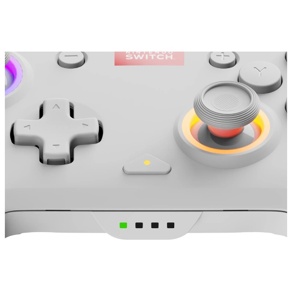 PDP vezeték nélküli vezérlő Nintendo Switch számára Afterglow Wave, fehér