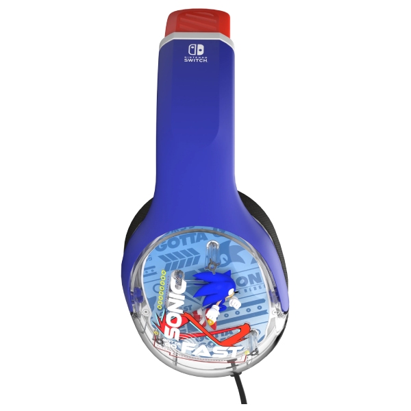 PDP REALMz vezetékes fülhallgató Nintendo Switch számára, Sonic Go Fast