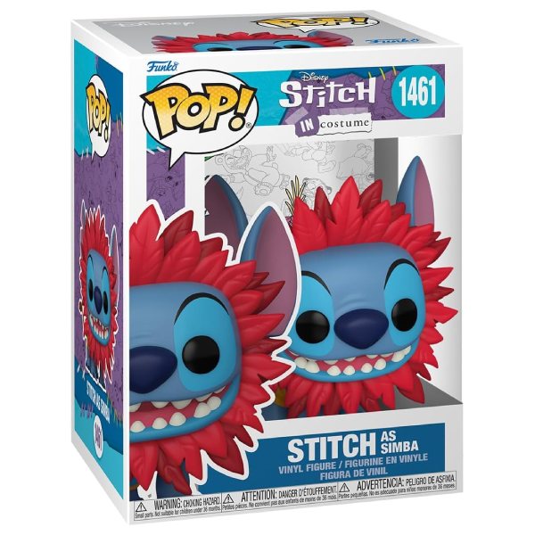 POP! Disney: Stitch as Simba (Lilo & Stitch)