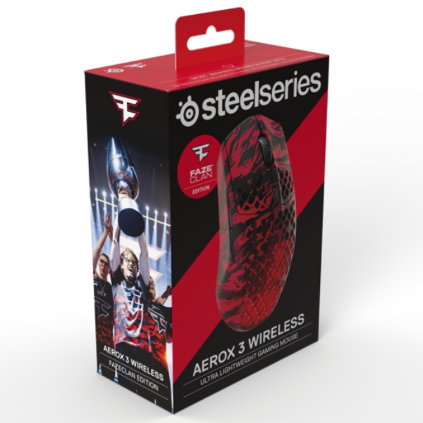 Steelseries Aerox 3 vezeték nélküli egér Faze Clan