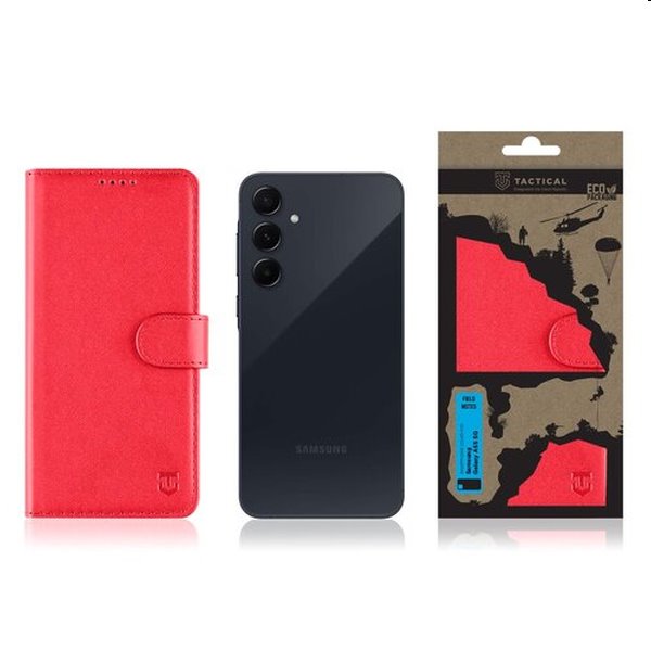 Tactical Field Notes Samsung Galaxy A55 5G számára, piros
