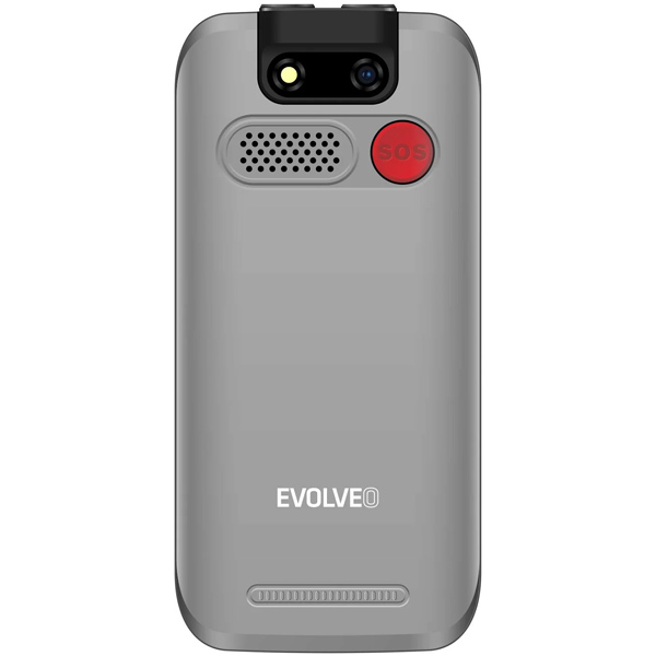 Evolveo EasyPhone ET, mobiltelefon időseknek töltőállvánnyal, ezüst