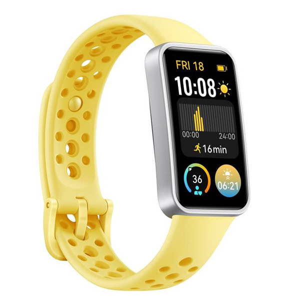 Huawei Band 9 Fitness karkötő, sárga