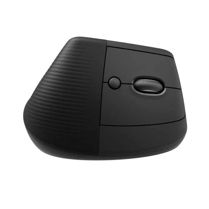 Logitech Lift Vertical Ergonomic Mouse, graphite, kiállított darab, 21 hónap garancia