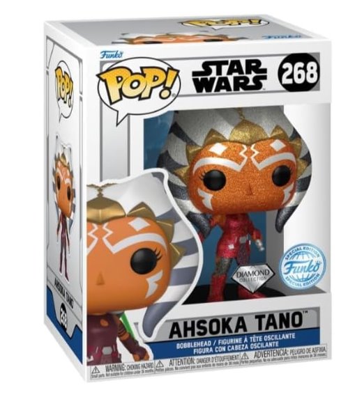 POP! Clone Wars: Ahsoka Tanor (Star Wars) Special Kiadás (Diamond Collection) POP! Clone Wars: Ahsoka Tanor (Star Wars) Special Kiadás (Diamond Collection)