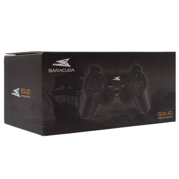 Baracuda Gamepad SQUID, fekete